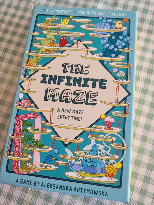 Cover image of The Infinite Maze board game