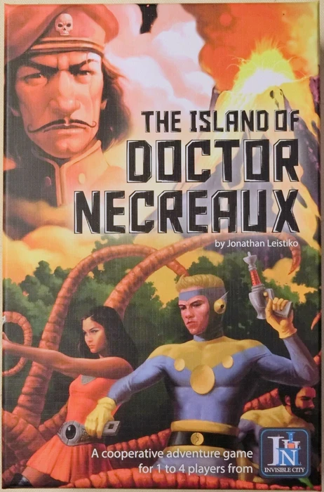 Cover image of The Island of Doctor Necreaux: Second Edition board game