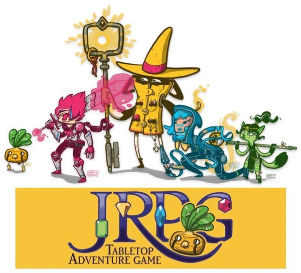 Cover image of The JRPG Tabletop Adventure Game board game