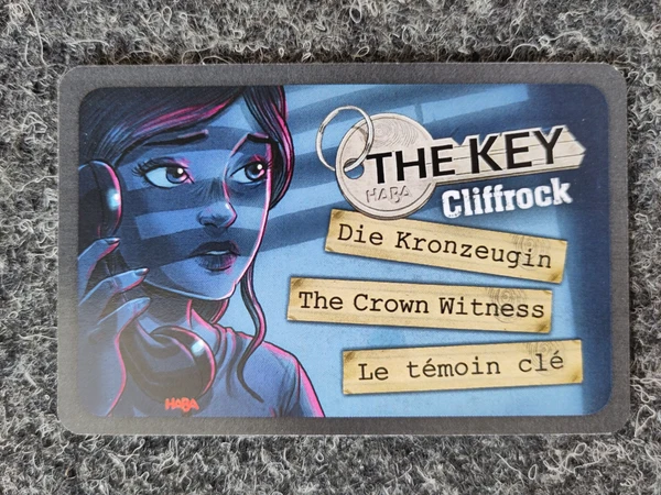 Cover image of The Key: Theft in Cliffrock Villa – The Crown Witness board game
