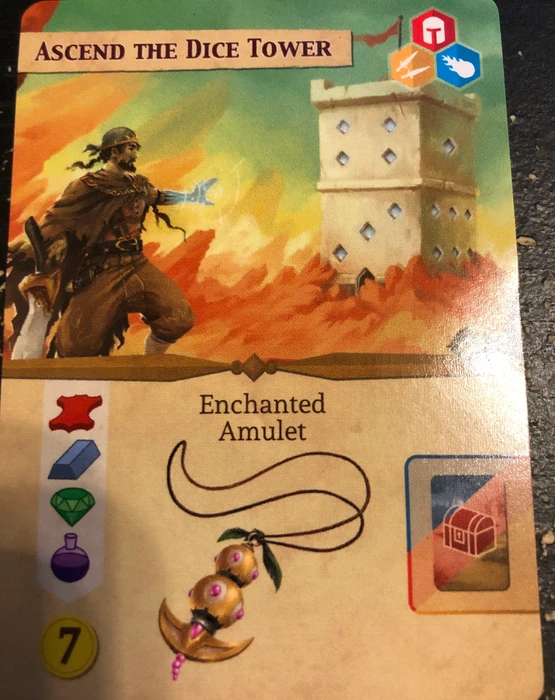 Cover image of The King's Guild: Ascend the Dice Tower board game