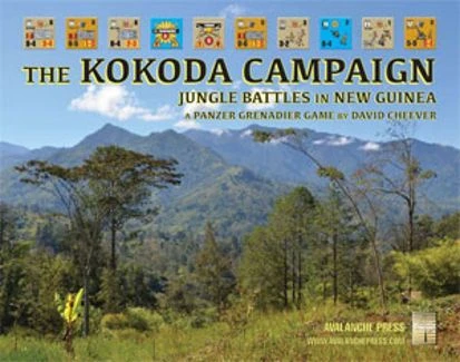 Cover image of The Kokoda Campaign: Jungle Battles in New Guinea – A Panzer Grenadier Game board game