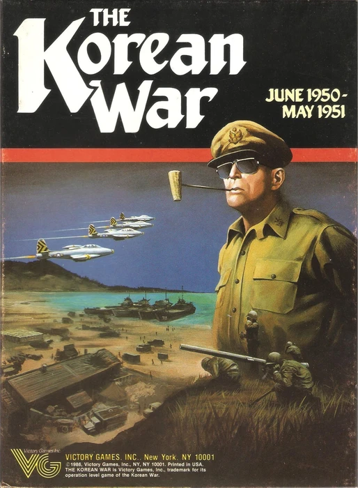 Cover image of The Korean War: June 1950-May 1951 board game