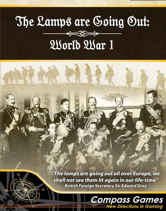 Cover image of The Lamps are Going Out: World War I board game