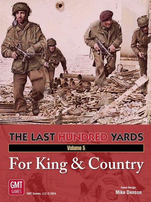 Cover image of The Last Hundred Yards: Volume 5 – For King & Country board game