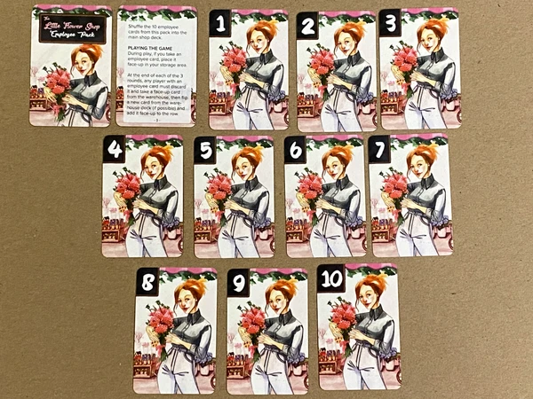 Cover image of The Little Flower Shop: Employee Pack board game