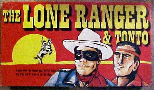 Cover image of The Lone Ranger & Tonto board game