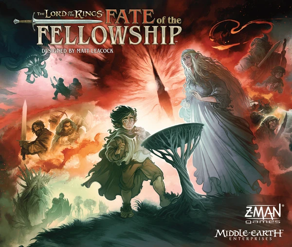 Cover image of The Lord of the Rings: Fate of the Fellowship board game