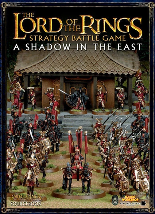 Cover image of The Lord of the Rings Strategy Battle Game: A Shadow in the East board game