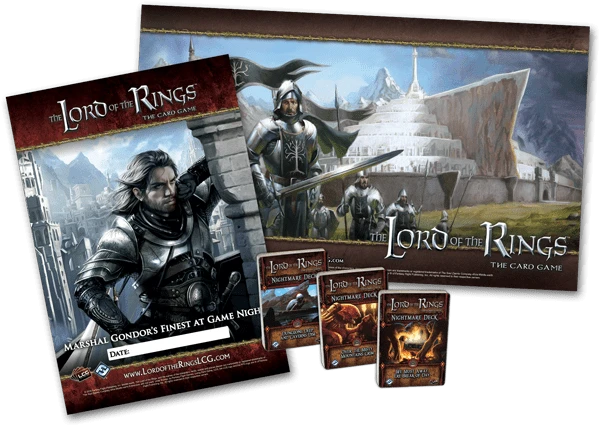 Cover image of The Lord of the Rings: The Card Game – Game Night Kit 2014 Season One board game