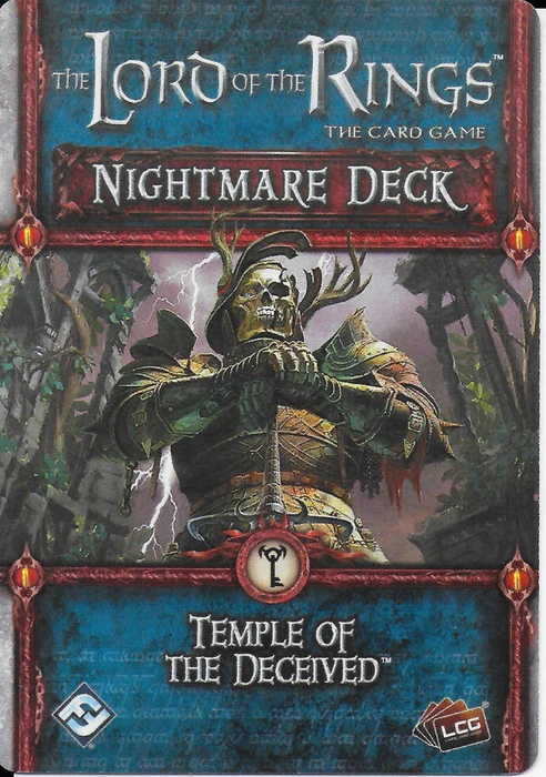Cover image of The Lord of the Rings: The Card Game – Nightmare Deck: Temple of the Deceived board game