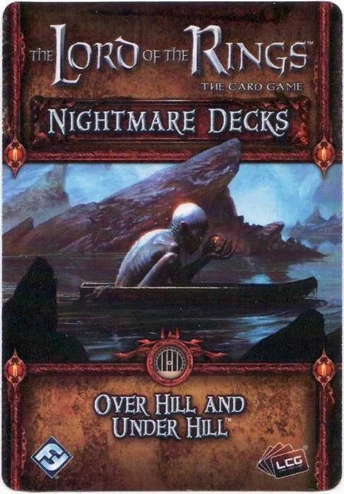 Cover image of The Lord of the Rings: The Card Game – Nightmare Decks: Over Hill and Under Hill board game