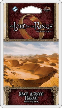 Cover image of The Lord of the Rings: The Card Game – Race Across Harad board game