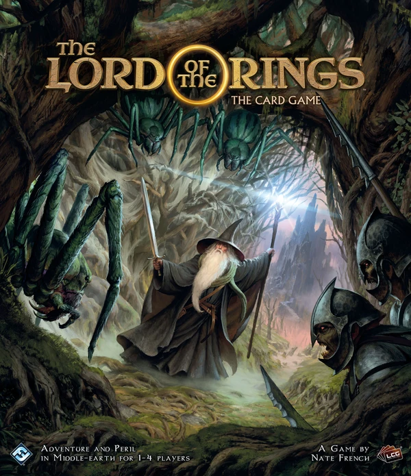 Cover image of The Lord of the Rings: The Card Game – Revised Core Set board game