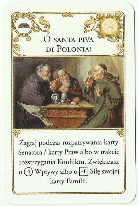 Cover image of The Magnates: A Game of Power – O santa piva di Polonia board game