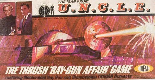 Cover image of The Man From U.N.C.L.E.: The Thrush Ray-Gun Affair board game