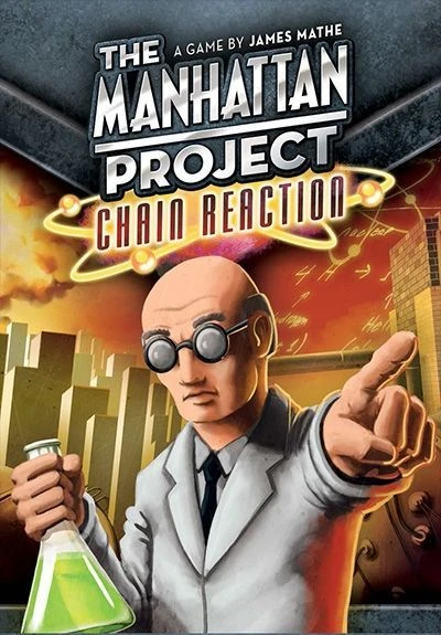 Cover image of The Manhattan Project: Chain Reaction board game