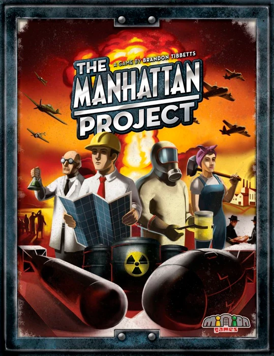 Cover image of The Manhattan Project board game