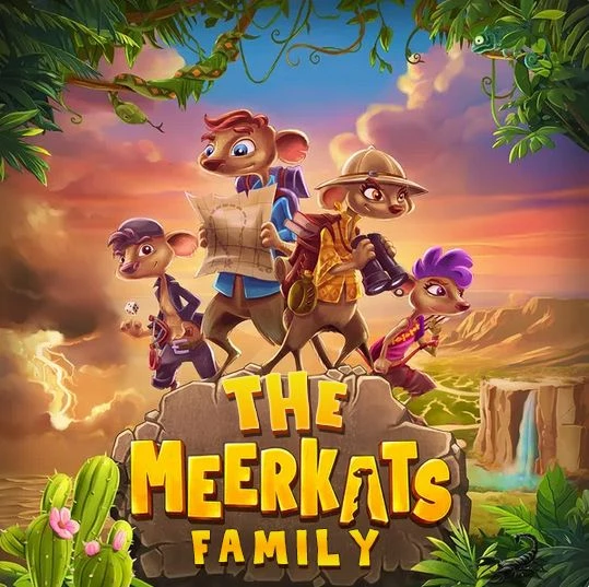 Cover image of The Meerkats Family board game