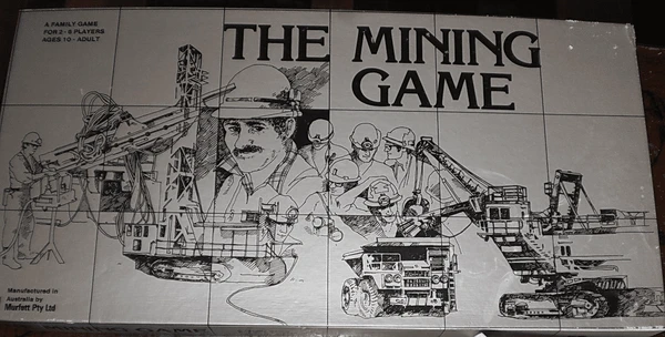 Cover image of The Mining Game board game