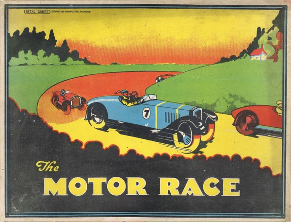 Cover image of The Motor Race board game