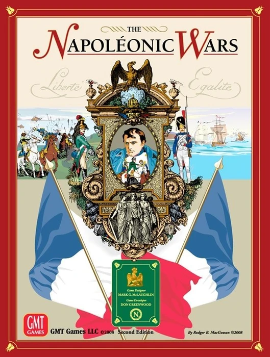 Cover image of The Napoleonic Wars (Second Edition) board game