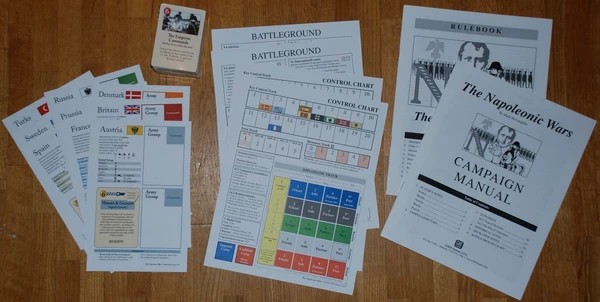 Cover image of The Napoleonic Wars: Update Kit board game