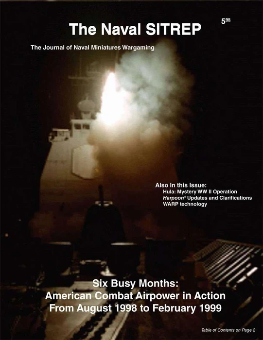 Cover image of The Naval SITREP: The Journal of Naval Miniatures Wargaming #16 board game