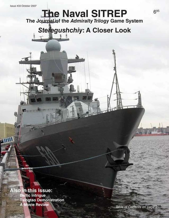 Cover image of The Naval SITREP: The Journal of Naval Miniatures Wargaming #33 board game