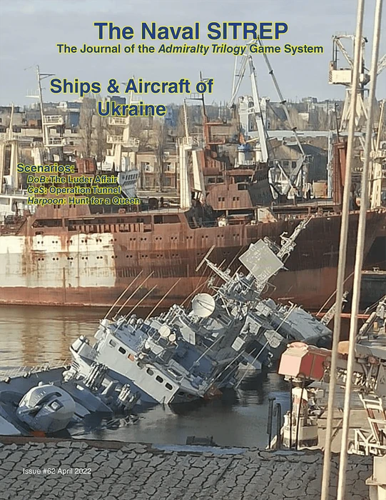 Cover image of The Naval SITREP: The Journal of Naval Miniatures Wargaming #62 board game
