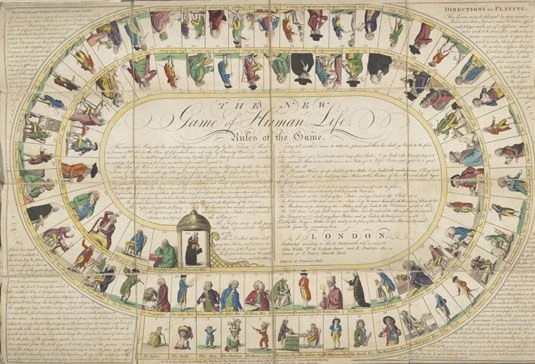 Cover image of The New Game of Human Life board game