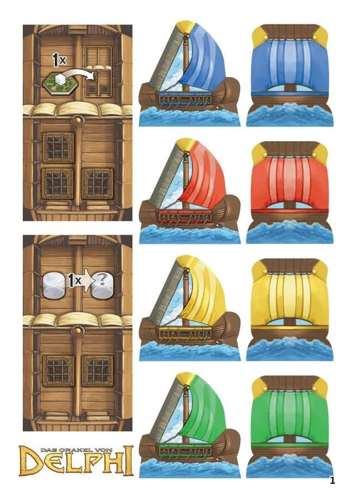 Cover image of The Oracle of Delphi: Seafarer Expansion board game