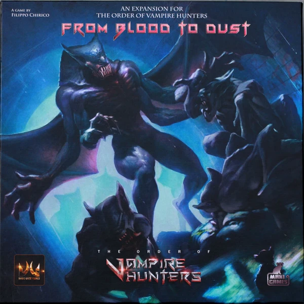 Cover image of The Order of Vampire Hunters: From Blood to Dust Expansion board game