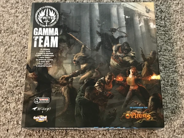 Cover image of The Others: 7 Sins – Gamma Team Expansion board game