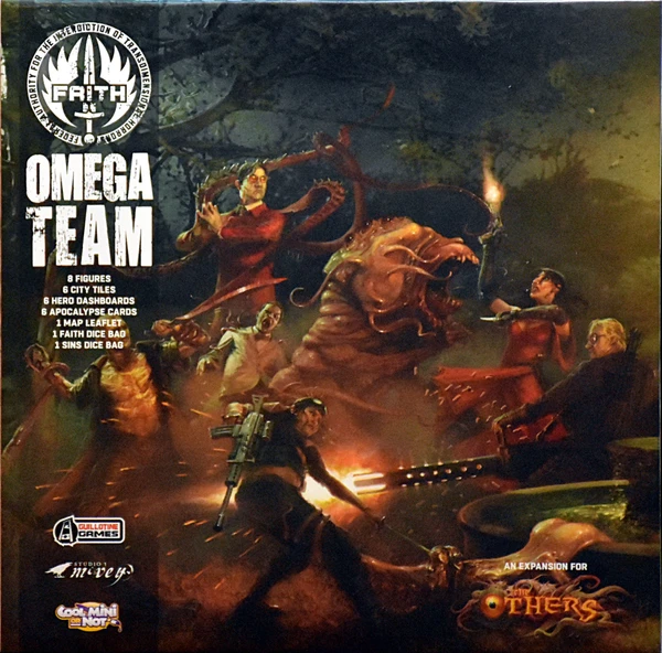 Cover image of The Others: 7 Sins – Omega Team Expansion board game
