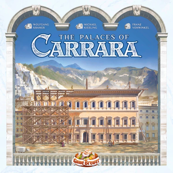 Cover image of The Palaces of Carrara (Second Edition) board game