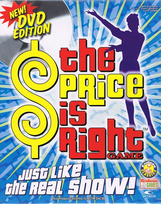 Cover image of The Price Is Right Game: DVD Edition board game