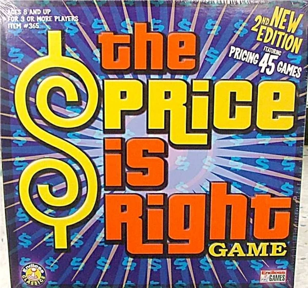 Cover image of The Price Is Right board game