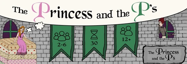 Cover image of The Princess and the P's board game