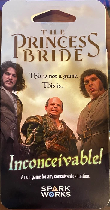 Cover image of The Princess Bride: Inconceivable! board game
