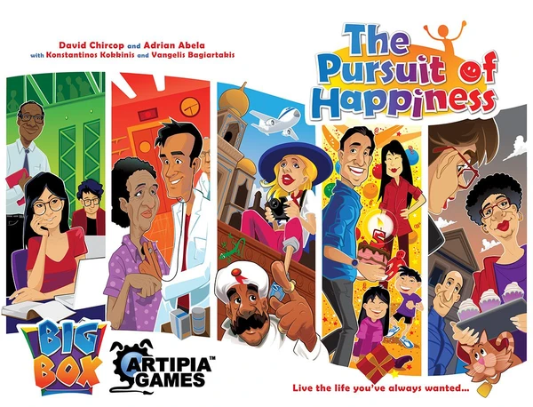 Cover image of The Pursuit of Happiness: Big Box board game