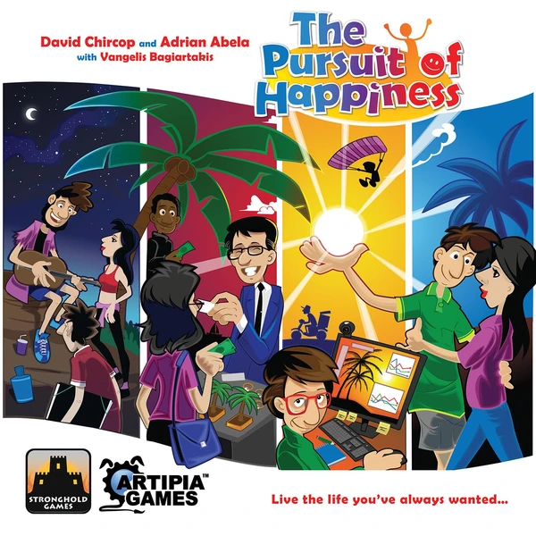 Cover image of The Pursuit of Happiness board game