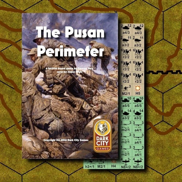Cover image of The Pusan Perimeter board game