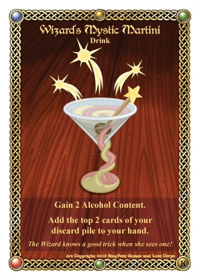 Cover image of The Red Dragon Inn: Wizard's Mystic Martini board game