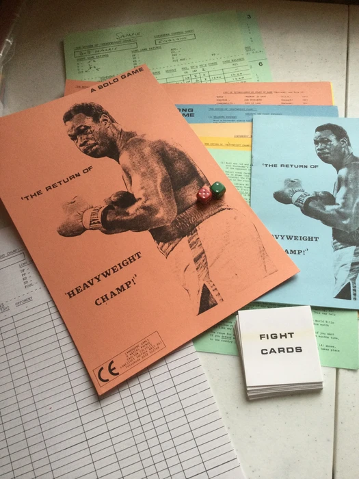Cover image of The Return of Heavyweight Champ! board game