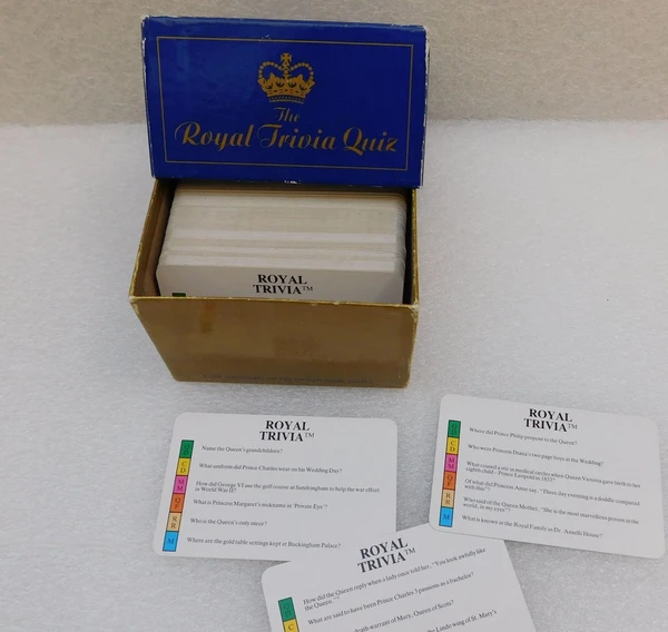 Cover image of The Royal Trivia Quiz board game