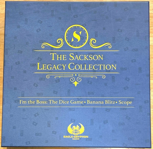 Cover image of The Sackson Legacy Collection (Blue) board game