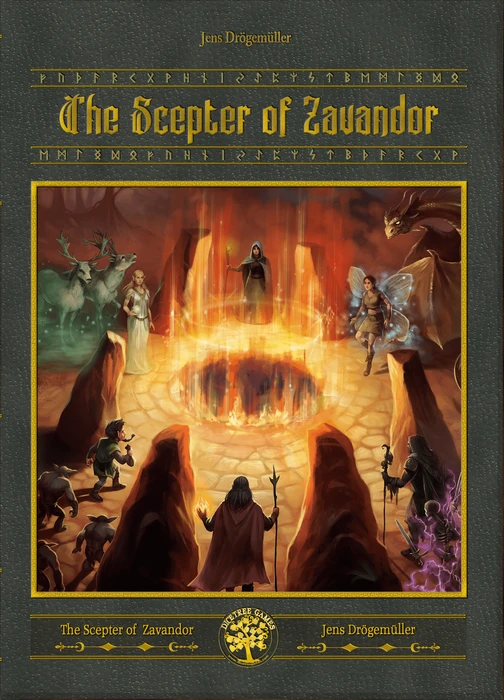 Cover image of The Scepter of Zavandor board game