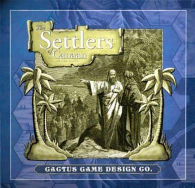 Cover image of The Settlers of Canaan board game