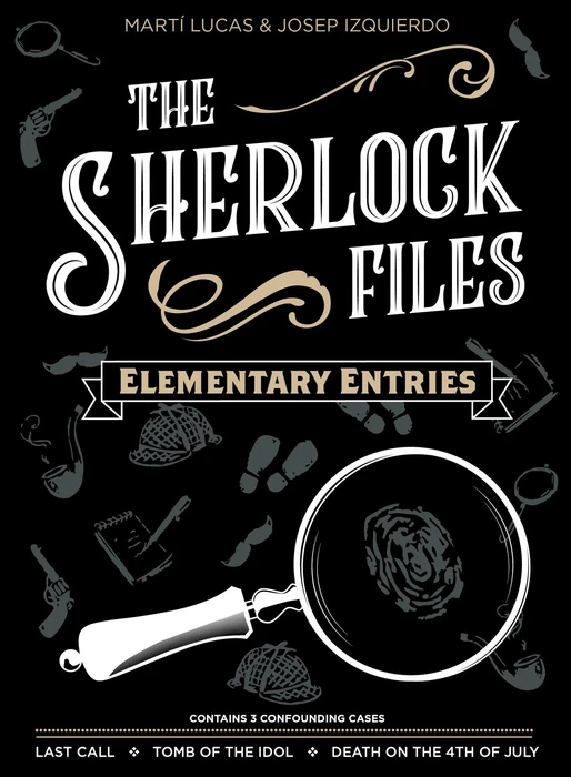 Cover image of The Sherlock Files: Elementary Entries board game